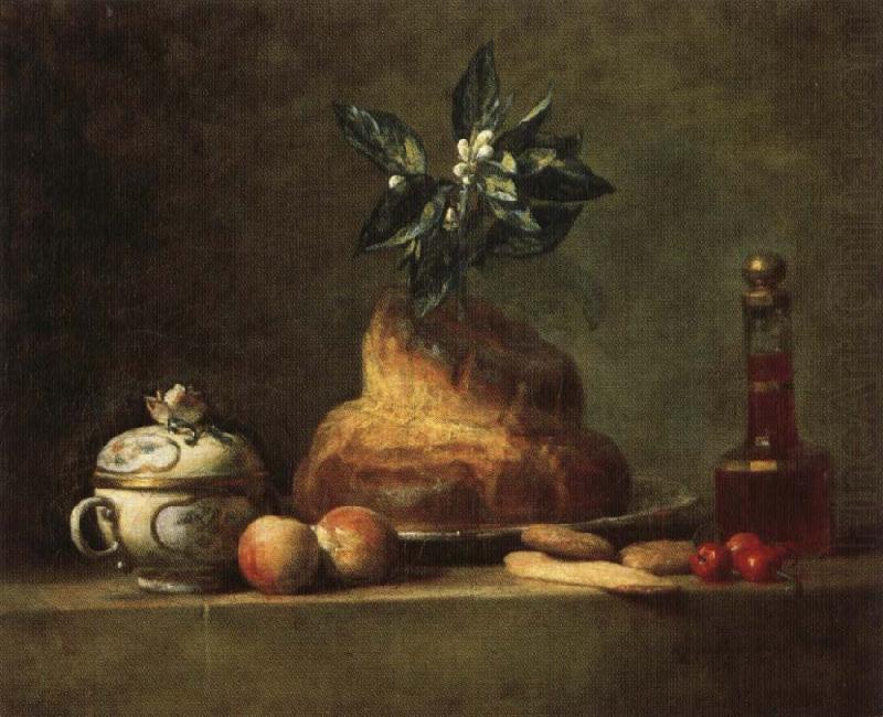 The Brioche, jean-Baptiste-Simeon Chardin